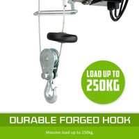 Electric Hoist Remote Chain Lift 240V 510w 125/250KG