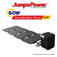 60W Solar Panel Portable Charger JumpsPower Power Generator Foldable