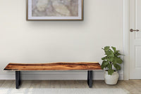 Bench seat or low set console table, hallway table Raintree Wood 1.8 Meter 180cm