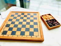 Wooden Makruk traditional Thai Chess Set