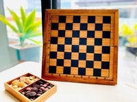 Wooden Makruk traditional Thai Chess Set