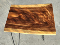 Raintree Wood Live Edge Coffee Table-40-50 cm