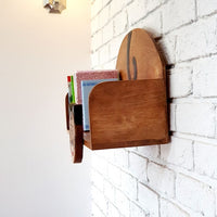 Wooden Wall Mounted Book Shelf Bear theme for children's room