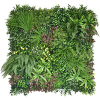 1 SQM Artificial Plant Wall Grass Panels Vertical Garden Foliage Tile Fence 1X1M