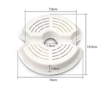 16x Pet Dog Cat Fountain Filter Replacement Activated Carbon Ion Exchange Triple Filtration System Automatic