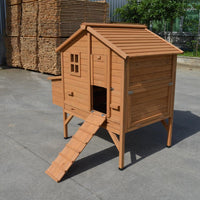 XL Chicken Coop Rabbit Hutch Cage Hen Chook House