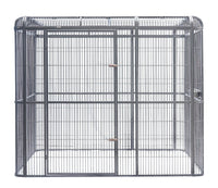 XXXXL Walk-in Bird Cat Dog Chicken Rabbit Cage Pet Parrot Aviary  Perch 219x158x203cm With Green Cover