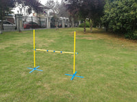 Portable Dog Puppy Training Practice Jump Agility Post