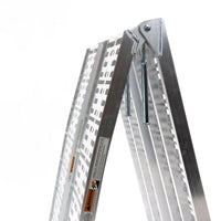 SINGLE Aluminium Folding Ramp with Support Strap, Load ATV Cycles, Motorcycles 680KG