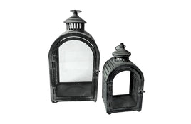 Rustic Arch Lantern Set of 2