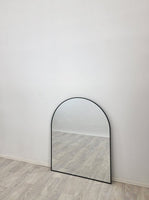 Black Metal Arch Mirror -  Small 80cm x 100cm