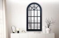Window Style Mirror - Black Arch 70 CM x 130 CM