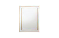 Gold Beaded Framed Mirror - Rectangle 80cm x 110cm