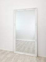 French Provincial Ornate Mirror - WHITE - X Large 100cm x 190cm