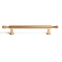 Gold Zinc Kitchen Cabinet Handles Drawer Bar Handle Pull 128mm