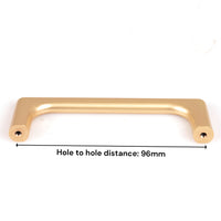 Gold Zinc Kitchen Cabinet Handles Drawer Bar Handle Pull 96mm