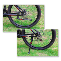 Adjustable Bike Kickstand Kickstand Rear Bicycle Stand for Bike 22"-28" Black