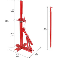 Manual Portable Hand Tyre Changer Bead Breaker Tool Mounting Home Shop Auto