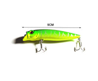 2X 9.5cm Popper Poppers Fishing Lure Lures Surface Tackle Saltwater