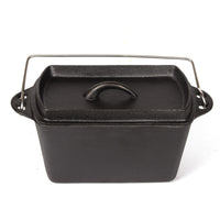 Cast Iron Bread Pan with Lid Non-Stick, Durable Loaf Pan for Perfect Baking