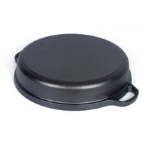 30cm Cast Iron Dutch Oven With Handles Lid Cast Iron Skillet Braising Pan For Casserole Dish Crock Pot Stewpan