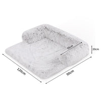 Kids Pet Sofa Bed Dog Cat Calming Waterproof Sofa Cover Protector Slipcovers XL
