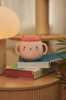Whisker Wonderland Innovative Hydroponic Cat Grass Growing Mug - Pink | Soil-Free, Digestion & Hairball Aid, Eco-Friendly ...