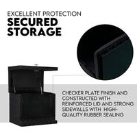 Aluminium Toolbox Ute Tool box Generator Trailer Canopy 620x400x500