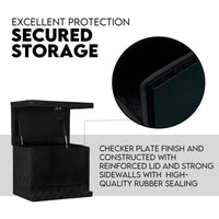 Aluminium Toolbox Ute Tool box Generator Trailer Canopy 615x400x500