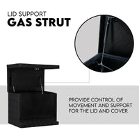 Aluminium Toolbox Ute Tool box Generator Trailer Canopy 615x400x500