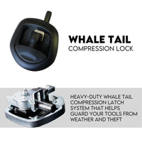 Aluminium Toolbox Ute Tool box Generator Trailer Canopy 615x400x500