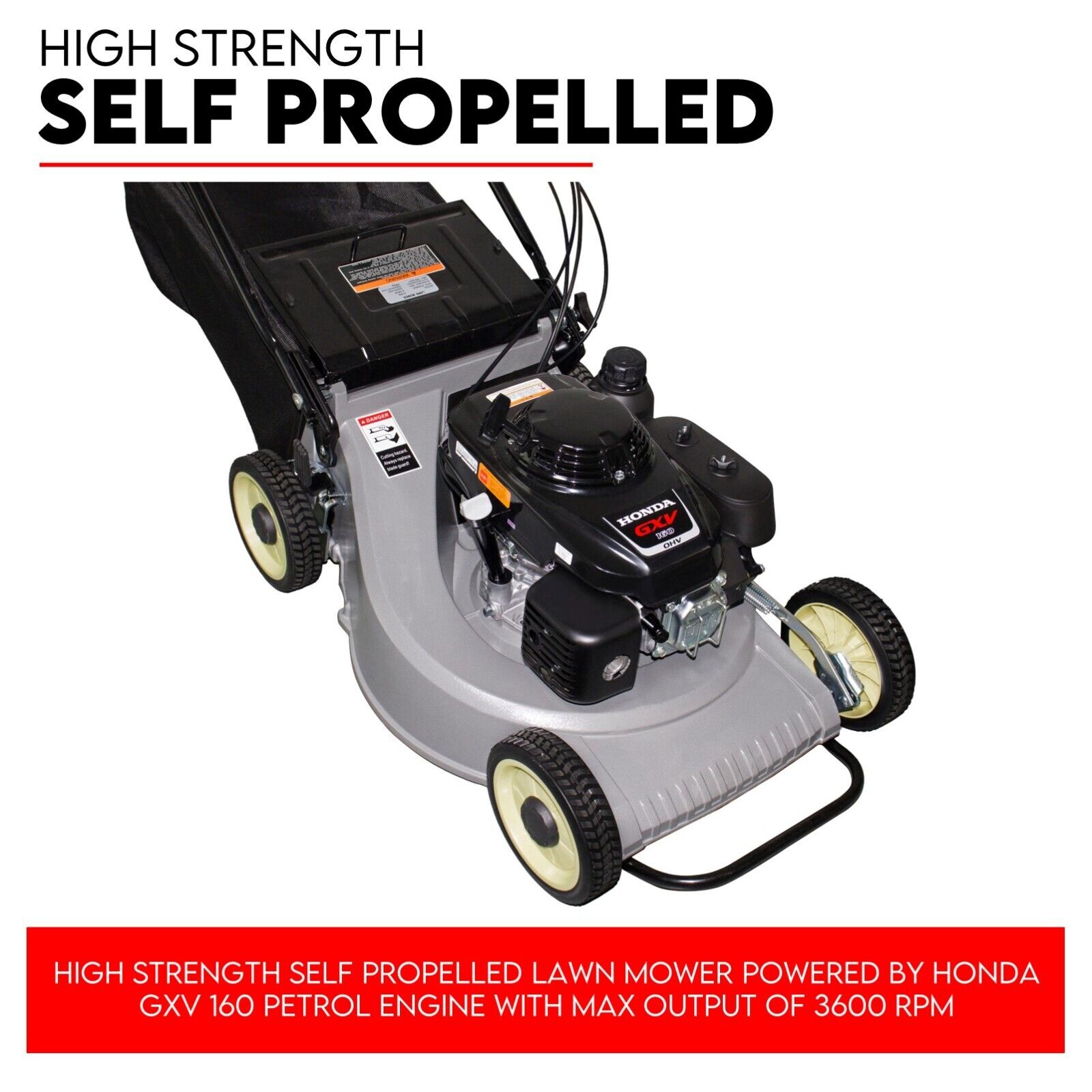 LAWN MOWER SELF PROPELLED 21