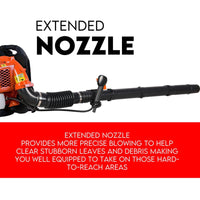 Petrol Leaf Blower 2 Stroke 42.7cc Backpack Commercial 540km/H