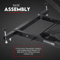 500Kg Hydraulic Motorcycle Lift Motorbike Stand Bike Jack Hoist Lift Table