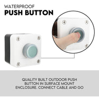 40W Full Solar Powered Automatic Remote Single Swing Gate Opener Battery