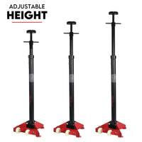 HIGH UNDER CAR SUPPORT STAND TALL AXLE JACK SUPPORT UNDER HOIST STAND LIFTER RAM