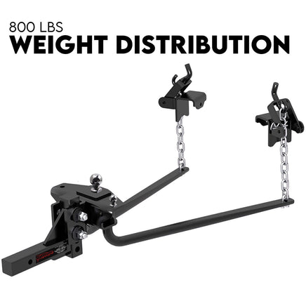 800lbs Weight Distribution Hitch System Load Leveller Caravan Anti Sway Bars