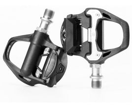 Self Lock Clip In Bike Pedals Shimano SPD-SL Cleat MTB Road 700C Hybrid BMX - Rockbros Nylon Black