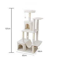 CATIO Multi-level Tall Cat Tree and House Condo C6033