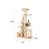 HONEYPOTCAT Regal Wood Retreat - 195cm