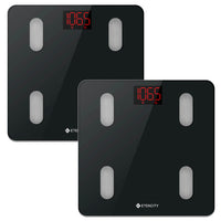 Etekcity Smart Scale for Body Weight - Black - 2 Pack