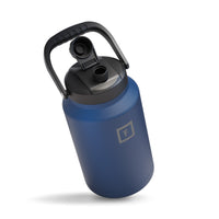 Iron Flask Bottle with Spout Lid, Twilight Blue - 128oz/3800ml