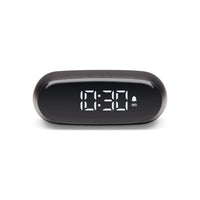 Lexon Minut Mini Alarm Clock - Gunmetal