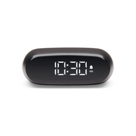 Lexon Minut Mini Alarm Clock - Gunmetal