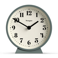 Newgate Theatre Mantel Clock Asparagus Green