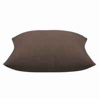 Elements Stone Brown Solid Base Colour Cushion Cover