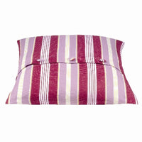 Pack of 4 Coste Fuchsia 50x50cm Striped Cushion Cover