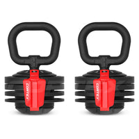 CORTEX Revolock V2 48kg Adjustable Dumbbell + Barbell + Kettlebell All-in-One Set with Stand (24kg Pair)