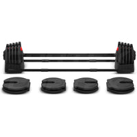 CORTEX Revolock V2 40kg Adjustable Steel Dumbbell Barbell All-in-One (Single)