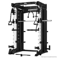 CORTEX SM26 Multi Gym (Dual Stack Functional Trainer, Smith Machine, Half Rack)